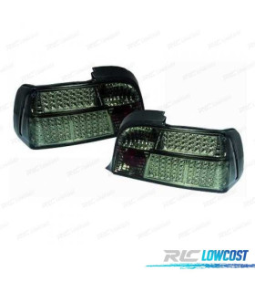 FAROLINS TRASEIROS LED BMW E36 90-99 COUPE CABRIO PRETO ESCURECIDOS