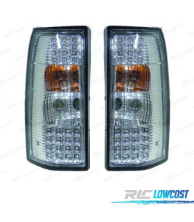 FAROLINS TRASEIROS LED OPEL OMEGA B CARAVAN 94-99 CROMADO