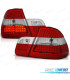 FAROLINS TRASEIROS LED BMW E46 98-01 VERMELHO BRANCO