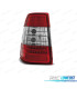 FAROLINS TRASEIROS LED MERCEDES E W124 KOMBI 85-95 VERMELHO CROMADO