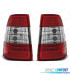 FAROLINS TRASEIROS LED MERCEDES E W124 KOMBI 85-95 VERMELHO CROMADO