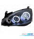 FARÓIS ANGEL EYES CCFL OPEL CORSA C 00-06 FUNDO PRETO