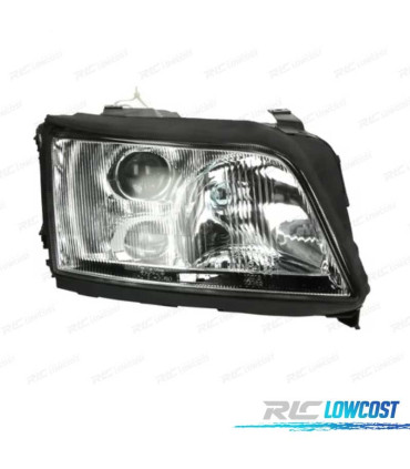 FARÓIS AUDI A6 C4 94-96 FUNDO PRETO