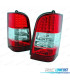 PILOTOS MERCEDES VITO W638 95-03 LED VERMELHO CROMADO