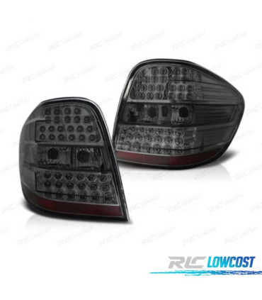 FAROLINS TRASEIROS LED MERCEDES ML W164 05-08 ESCURECIDOS