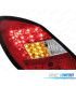 FAROLINS TRASEIROS LED OPEL CORSA D 06-11 VERMELHO BRANCO