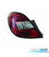 FAROLINS TRASEIROS LED OPEL CORSA D 06-11 VERMELHO BRANCO