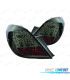 FAROLINS TRASEIROS LED OPEL CORSA D 06-11 CROMADO ESCURECIDO