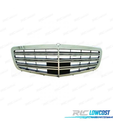 GRELHA FRONTAL MERCEDES S W221 09-13 CROMADO