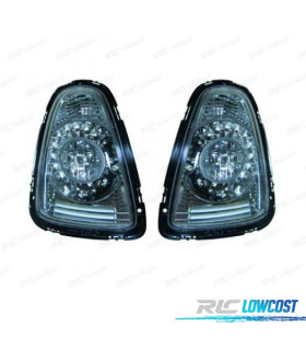 FAROLINS TRASEIROS LED MINI COOPER 06-10 CROMADO