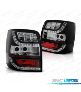 FAROLINS TRASEIROS LED VOLKSWAGEN VW PASSAT 3GB B5 VARIANT 00-05 PRETO