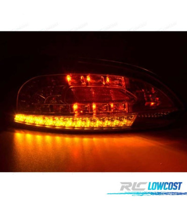 FAROLINS VOLKSWAGEN VW SCIROCCO 08-14 LED FUNDO NEGRO