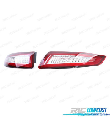 FAROLINS TRASEIROS FULL LED PORSCHE CARRERA 911 997 04-08