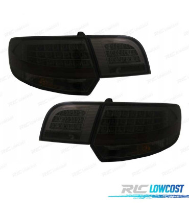 FAROLINS TRASEIROS LED AUDI A3 8P SPORTBACK 04-08 SMOKE FUMADOS ESCURECIDOS
