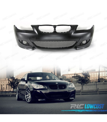 KIT CARROÇARIA BMW E60 03-07 COM LAVAFAROS LOOK M5