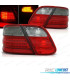 FAROLINS TRASEIROS MERCEDES CLK W208 97-02 LED VERMELHOS FUMADOS