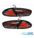 PILOTOS SEAT LEON 09-12 LED TIPO CELIS VERMELHO FUMADO
