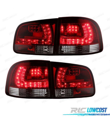 PILOTOS VOLKSWAGEN VW TOUAREG 02-10 LED VERMELHO ESCURECIDO