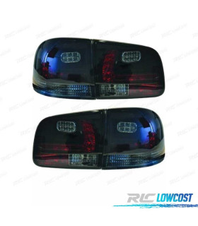 FAROLINS TRASEIROS LED PARA VOLKSWAGEN VW TOUAREG 02-10 PRETO ESCURECIDO
