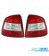 FAROLINS TRASEIROS LED PARA OPEL ASTRA G 3P 5P 97-04 VERMELHO BRANCO