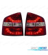 FAROLINS TRASEIROS LED SKODA OCTAVIA KOMBI 05-13 VERMELHO BRANCO