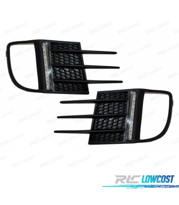 GRELHAS NEVOEIRO LUZ DIURNA LED VOLKSWAGEN VW GOLF 6 MKVI 08-12