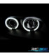 FARÓIS ANGEL EYES CCFL BMW Z3 FUNDO PRETO 96-02