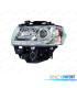 FARÓIS VOLKSWAGEN VW T4 CARAVELLE MULTIVAN 97-03 LUZ DIURNA FUNDO CROMADO
