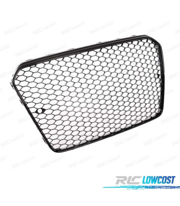 GRELHA FRONTAL AUDI A5 12-16 PRETO LOOK RS5