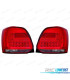 FAROLINS TRASEIROS LED VOLKSWAGEN VW POLO 09+ VERMELHO