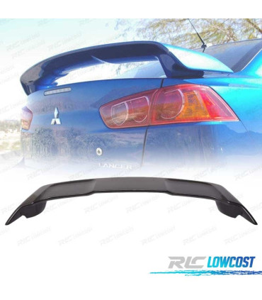 AILERON SPOILER TRASEIRO PARA MITSUBISHI LANCER EVO X 08-