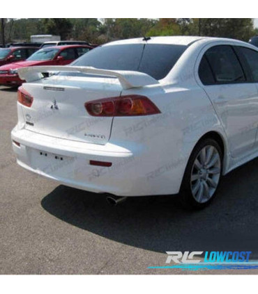 AILERON SPOILER TRASEIRO PARA MITSUBISHI LANCER EVO X 08-