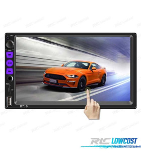 AUTO RADIO 2DIN 7 TÁCTIL BLUETOOTH USB SD