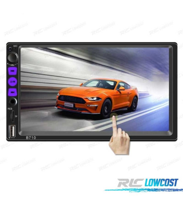 AUTO RADIO 2DIN 7 TÁCTIL BLUETOOTH USB SD