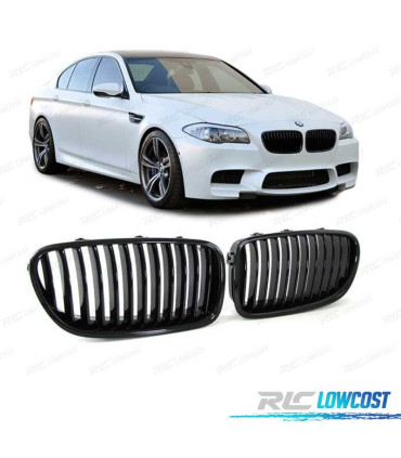 GRELHAS FRONTAIS BMW F10 F11 10- PRETO BRILHANTE