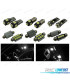 KIT COMPLETO DE 17 LÂMPADAS LED INTERIOR PARA AUDI Q3 QUATTRO 2011- 2015