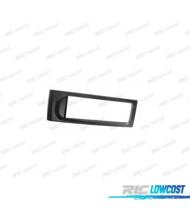 MOLDURA ADAPTADOR PRETO PARA RADIO 1-DIN PARA RENAULT MEGANE I SCENIC 96-03