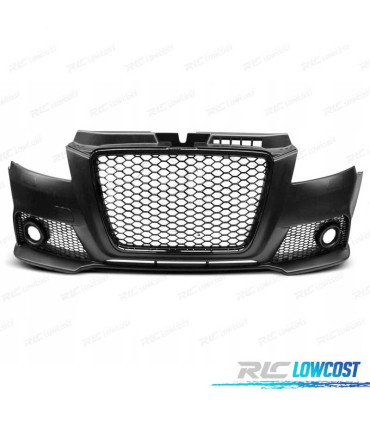 PARA-CHOQUES FRONTAL AUDI A3 8P 08-12 LOOK RS3 PRETO SRA