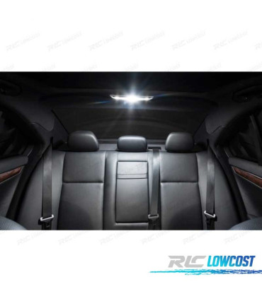 KIT COMPLETO DE 15 LÂMPADAS LED INTERIOR PARA MERCEDES CLASE C S205 ESTATE WAGON C160 C180 C200 C220 C250 C300 C350 C400 C450 20