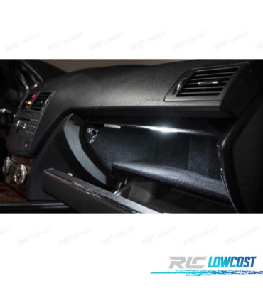 KIT COMPLETO DE 15 LÂMPADAS LED INTERIOR PARA MERCEDES CLASE C S205 ESTATE WAGON C160 C180 C200 C220 C250 C300 C350 C400 C450 20