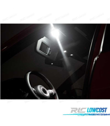 KIT COMPLETO DE 13 LÂMPADAS LED INTERIOR PARA VOLKSWAGEN VW GOLF 7R MK7 GOLF R MKVII 2014-2016