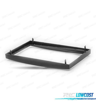 MOLDURA ADAPTADOR PRETO PARA RADIO 2-DIN CITROEN C2 C3 BERLINGO JUMPY FIAT SCUDO PEUGEOT 207 307 EXPERT PARTNER TOYOTA PROACE