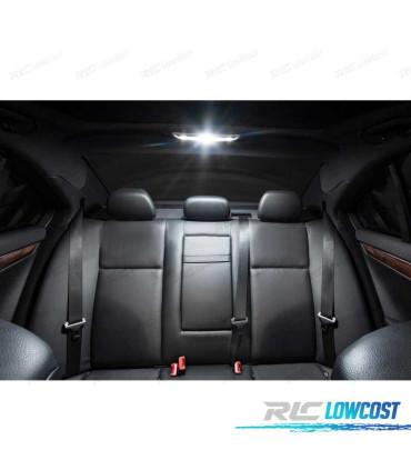 KIT COMPLETO DE 20 LÂMPADAS LED INTERIOR PARA MERCEDES CLASE C W204 C200 C220 C230 C250 C280 C300 C350 C63 AMG 08-14
