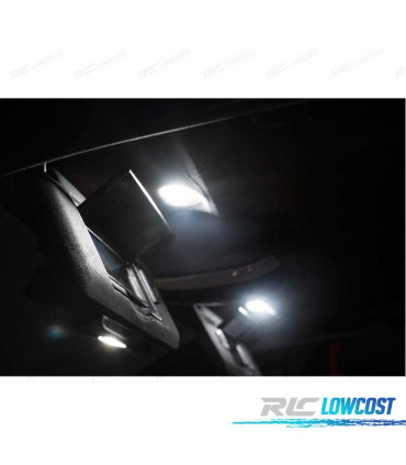 KIT COMPLETO DE 20 LÂMPADAS LED INTERIOR PARA MERCEDES CLASE C W204 C200 C220 C230 C250 C280 C300 C350 C63 AMG 08-14