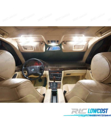 Kit completo de 23 lâmpadas LED interior PARA BMW 7 Serie E38 Saloon 730i 730iL 735i 735iL 740i 740iL 750i 750iL 94-01