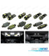 KIT COMPLETO DE 23 LÂMPADAS LED INTERIOR PARA AUDI A4 S4 RS4 B6 B7 AVANT WAGON SOLAMENTE 2002-2008