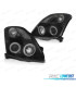 FARÓIS ANGEL EYES CCFL SUZUKI SWIFT 05-10 FUNDO PRETO