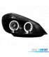 FARÓIS ANGEL EYES RENAULT CLIO 05-09 FUNDO PRETO