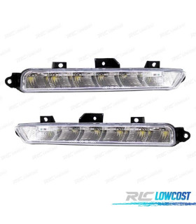 KIT DE LUZ DIURNA W221 MERCEDES AMG CROMADO
