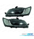 FARÓIS COM LUZ DIURNA LED PEUGEOT 306 97-00 FUNDO PRETO